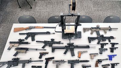 Moorpark Felon Arrested with Over Two Dozen Firearms, Ammo, and Illegal Firearm Manufacturing Equipment in Ventura County