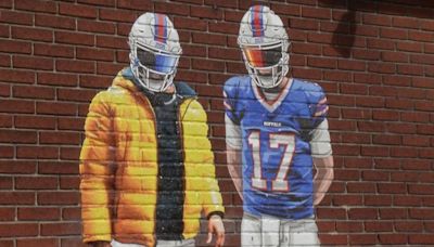 Bills draft pick Coleman takes Diggs’ spot in popular mural on Hertel