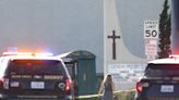 Churchgoers 'hog-tied' the legs of the gunman with an extension cord and confiscated his guns during California church shooting