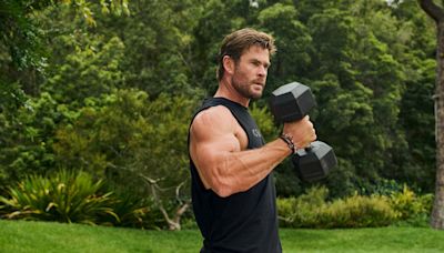 Chris Hemsworth shares dumbbell workout to pack on upper body muscle