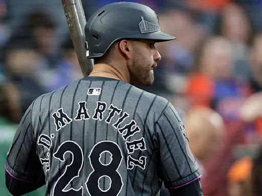 Why Mets' J.D Martinez wears his full name on his jersey