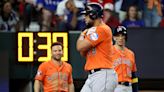 Jose Abreu's postseason onslaught continues as Astros bash Rangers to tie ALCS