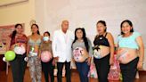 Madres gestantes participan en concursos de “Barriguitas Pintadas” y “Carta a mi bebé”