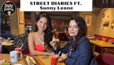 Street Diaries ft. Sunny Leone |Sunny reveals she loves cooking; talks about hosting Spiltsvilla