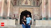 Dal-bati-churma, lassi & a trip to Taj Mahal: Somi Khan turns tourist guide for Adil Khan Durrani - Times of India