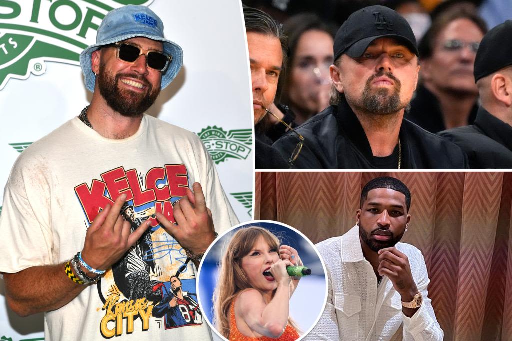 Travis Kelce enjoys boys’ night out with Tristan Thompson, Leonardo DiCaprio while Taylor Swift performs in Ireland