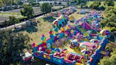 Giant bounce houses for adults are coming to Milwaukee and Madison this summer