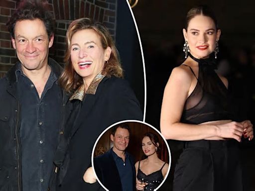 Dominic West addresses ‘deeply stressful’ Lily James affair rumors