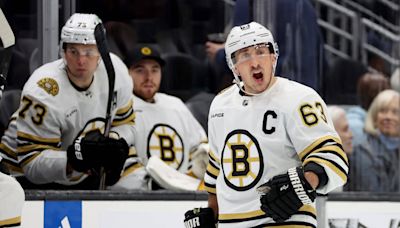 Sam Bennett, Brad Marchand and the question facing Bruins fans: Who gets to get away with what?