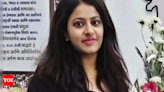 Deserve to be treated as innocent till proven guilty, says IAS officer Puja Khedkar | Mumbai News - Times of India