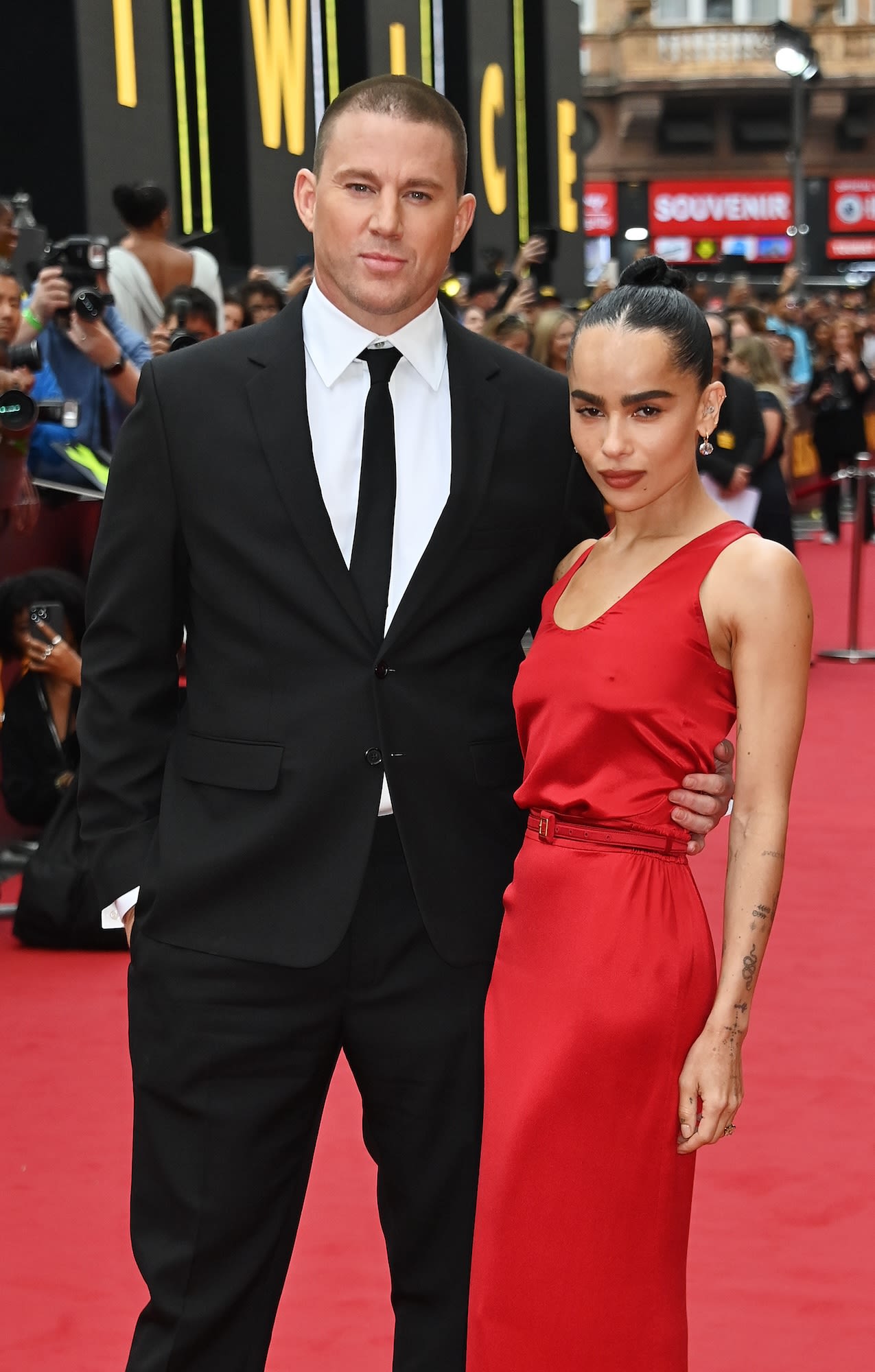 Channing Tatum Poses Shirtless in Romantic Tribute to Zoe Kravitz: ‘Thank You for Finding Me’