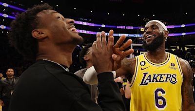 Lakers mull plans for historic LeBron-Bronny game