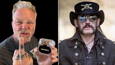 Metallica’s James Hetfield Gets Tattoo Using Ink Mixed with Lemmy’s Ashes