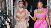 Anant Ambani and Radhika Merchant Shubh Aashirwad ceremony: Uh oh! Khloe Kardashian’s stunning pink lehenga almost trips her up due to Mumbai Monsoon