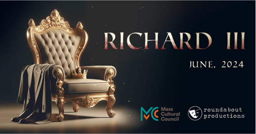 Richard III in Rhode Island at Roundabout Productions 2024