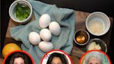 I made deviled eggs using 3 celebrity chefs' recipes, and the best were the cheapest to make