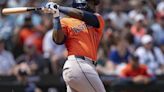 Astros designated hitter Yordan Alvarez hits for cycle against Mariners