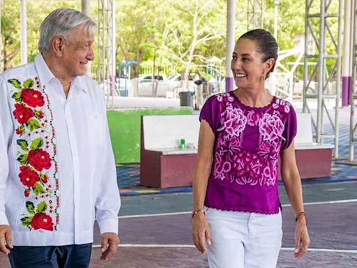 Prepara López Obrador gira por el centro del país con Claudia Sheinbaum