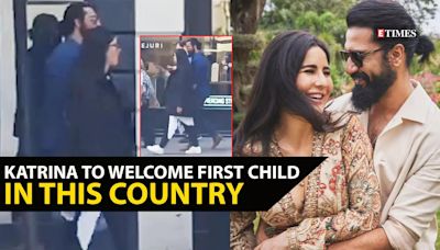 Katrina Kaif's pregnancy confirmed; couple to welcome first child in London: Reports | Etimes - Times of India Videos