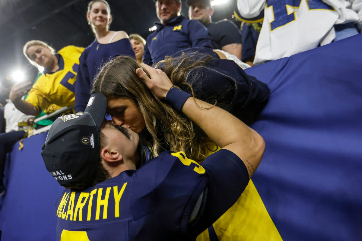 Photos: Meet J.J. McCarthy's Viral Girlfriend from 2024 NFL Draft