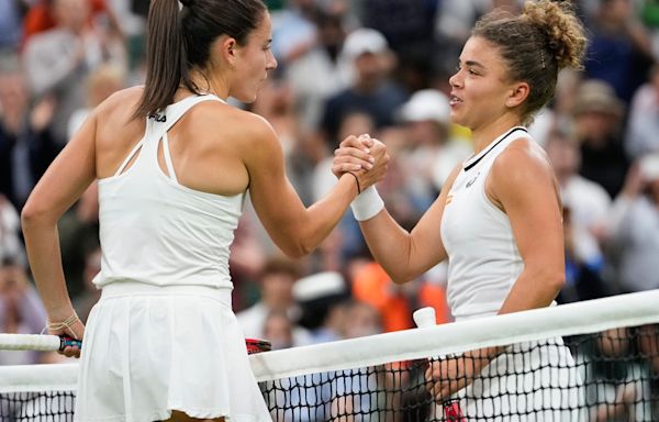 Emma Navarro's heroic run at Wimbledon ends in quarterfinals against Jasmine Paolini