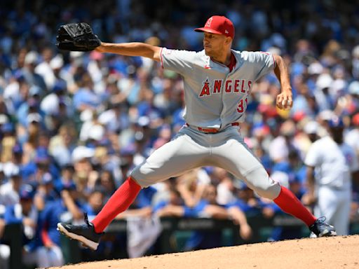 Anderson throws eight scoreless innings in Los Angeles Angels 7-0 win over Chicago Cubs