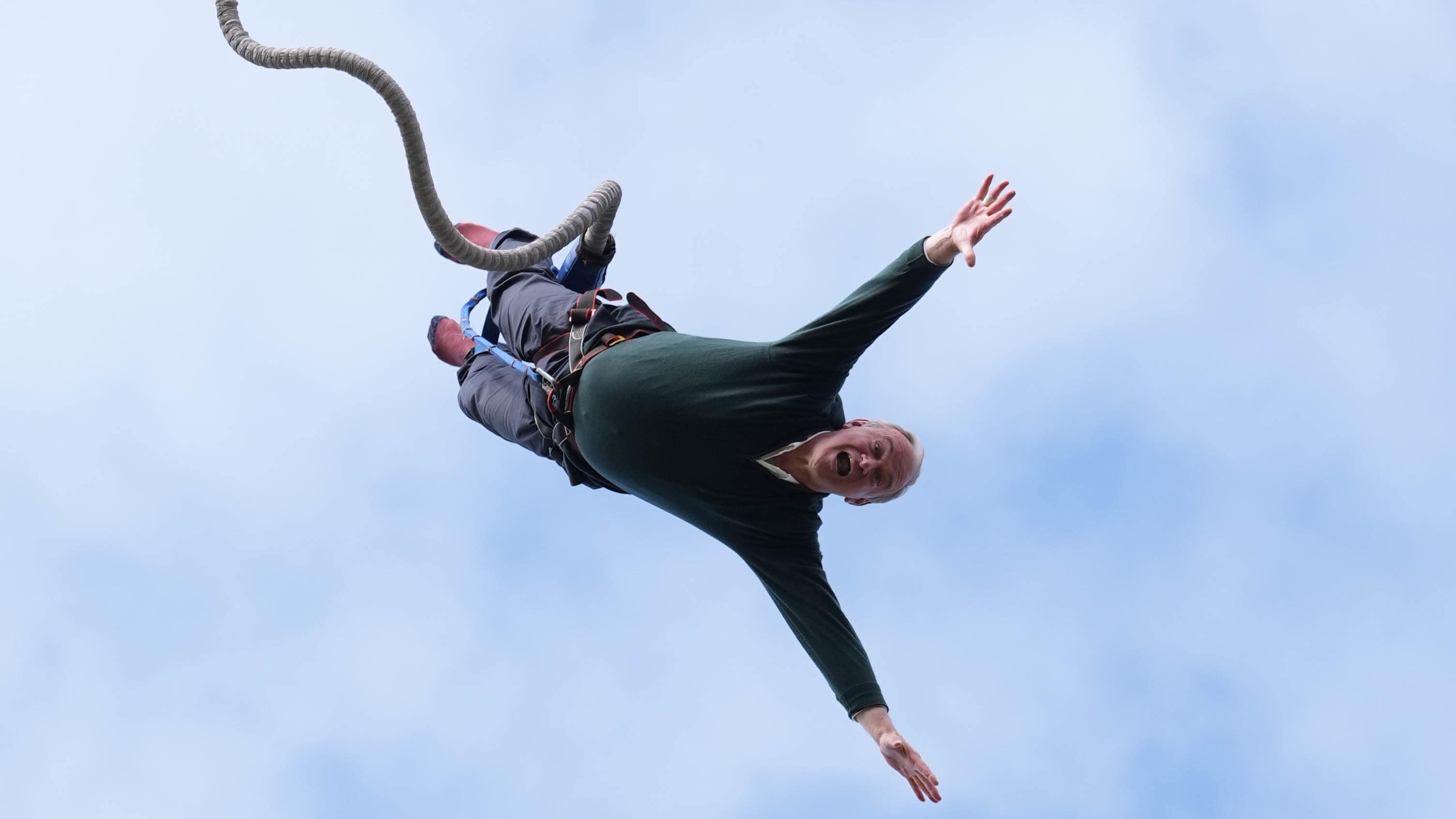 Sir Ed Davey aims for poll bounce with General Election bungee jump