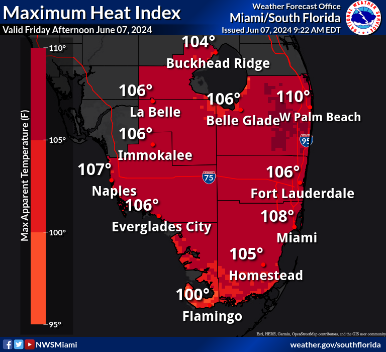 Heat advisory expanded to 3 Florida counties, with record highs expected. Here's where