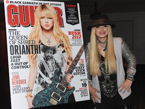 Orianthi on the rhinestone-encrusted PRS Custom 24 she played with Michael Jackson, 50 Cent… and an elephant