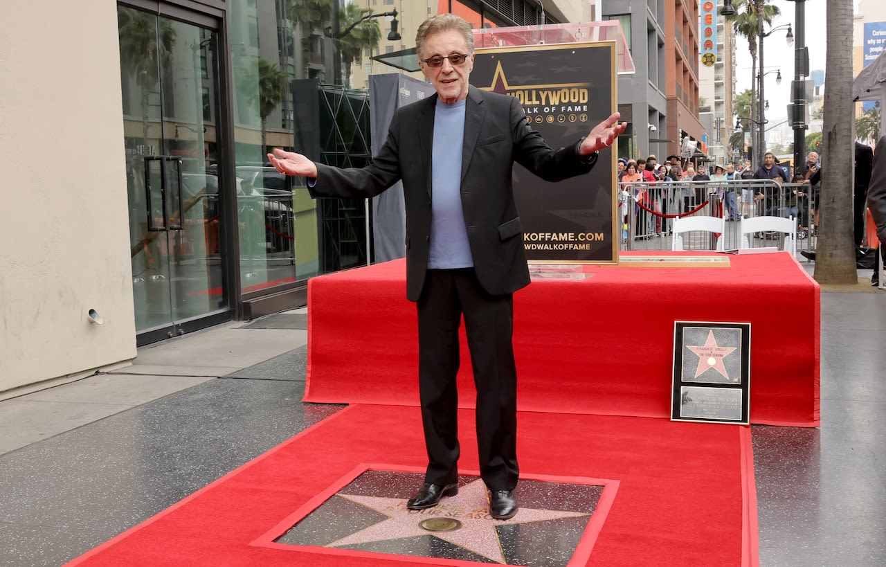 Watch Frankie Valli and the Four Seasons get star on Hollywood Walk of Fame