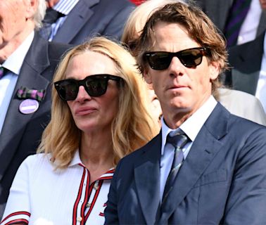Julia Roberts Wore a Gucci Tennis Dress for a Rare Couple's Outing With Husband Danny Moder at Wimbledon