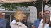 St. Francis de Sales holds Corpus Christi rites