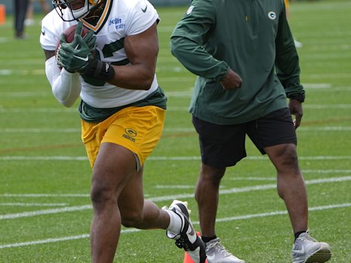 Packers rookie running back MarShawn Lloyd said he's staying positive through injuries