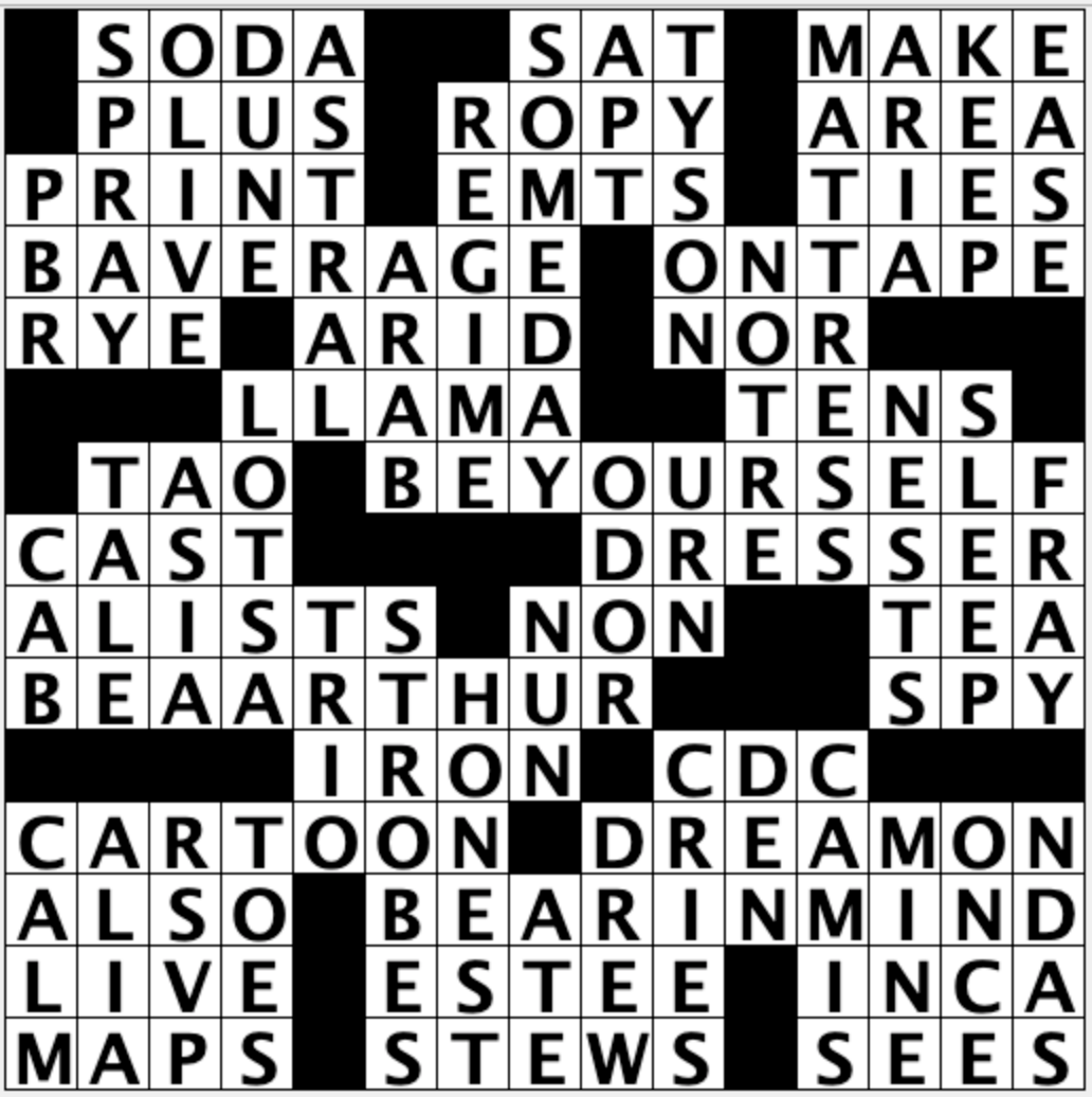 Off the Grid: Sally breaks down USA TODAY's daily crossword puzzle, Build-A-Bear