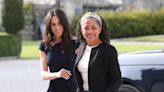 Meghan Markle’s mother Doria Ragland poses with Kris Jenner and Kim Kardashian at LA event