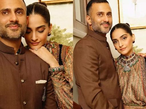 Throwback: When Sonam Kapoor shared loved-up pictures with husband Anand Ahuja; called him ‘perfect gentleman’ | Hindi Movie News - Times of India