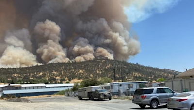 Pedro Fire near Tuolumne and Mariposa county lines prompts evacuation orders