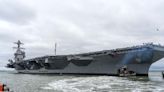 U.S. Navy's latest and most advanced aircraft carrier deploys for first time