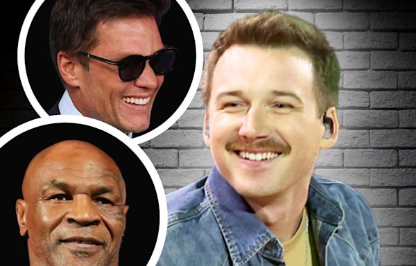 WATCH: Morgan Wallen's Vegas Stage Walkout With Mike Tyson + Tom Brady Was Epic!