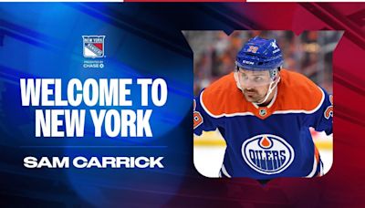 Rangers Agree to Terms with Sam Carrick | New York Rangers