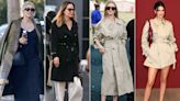 Hilary Duff, Angelina Jolie, and More Celebs Are Wearing Trench Coats for Fall, and Similar Styles Start at $50
