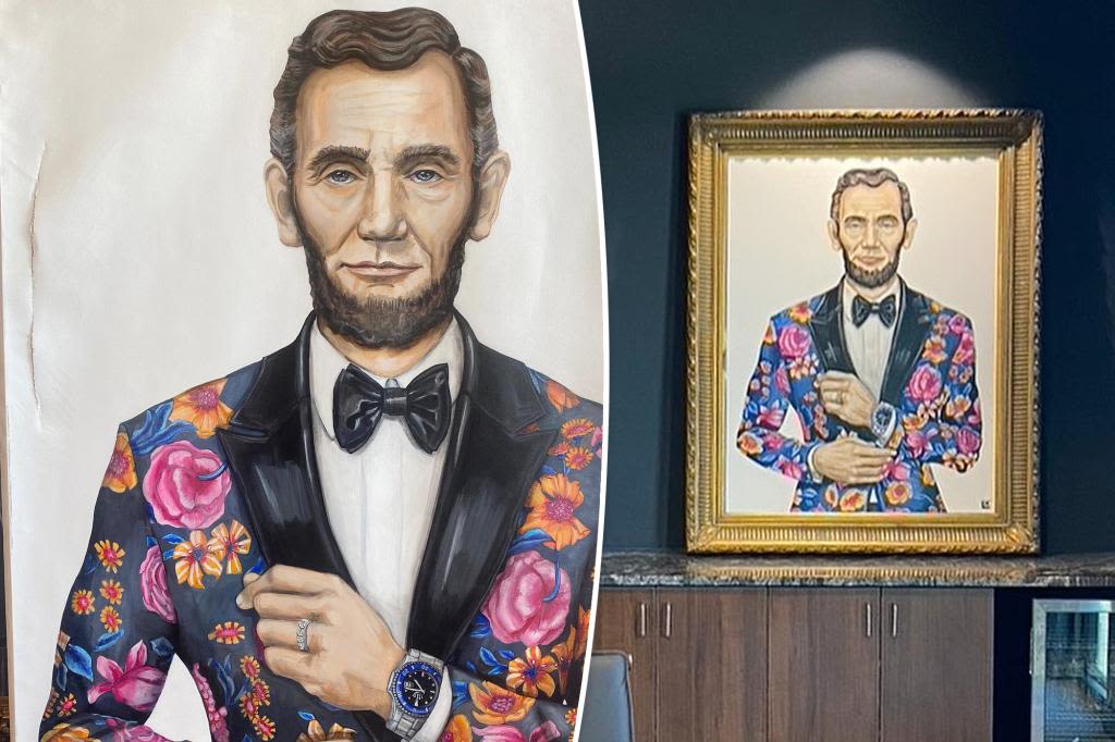 Exclusive | Abraham Lincoln painting featured at Hamptons art fair victim of heist: ‘Lessons learned’