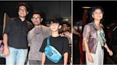 Aamir Khan joins ex-wife Kiran Rao, sons Junaid and Azad for outing in Mumbai; see PICS