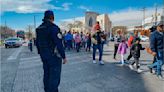 Arriban peregrinos a la Basílica de Guadalupe procedentes de Puebla