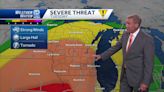 Severe storm threat for SE Wisconsin ramps up Tuesday evening