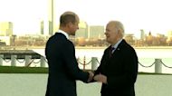Biden meets Prince William amid royal drama