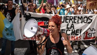 Furious locals in another Spanish city plan a new huge protest