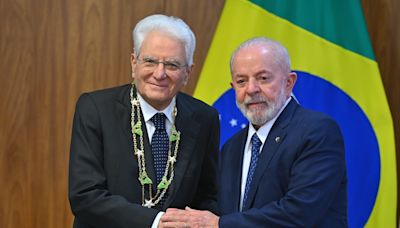 Mattarella visita la región del sur de Brasil devastada por las inundaciones de mayo