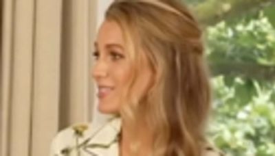 Blake Lively reveals meaning behind her movie It Ends With Us