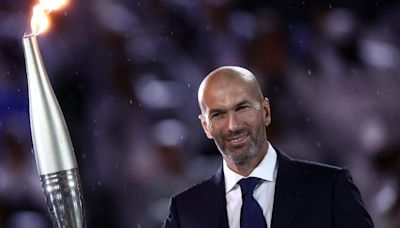 Zinedine Zidane tuvo un momento icónico en los Juegos Olímpicos París 2024